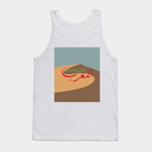 Morocco Sahara Desert Tank Top